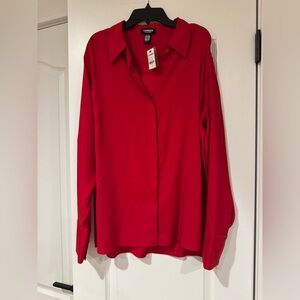 Express Portofino Shirt Long-Sleeve Button-Down Shirt